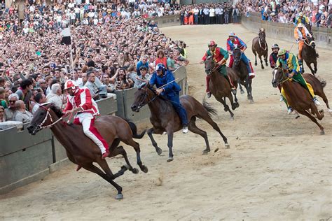 The Palio Horse Race .